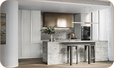 Interior Kitchen Render